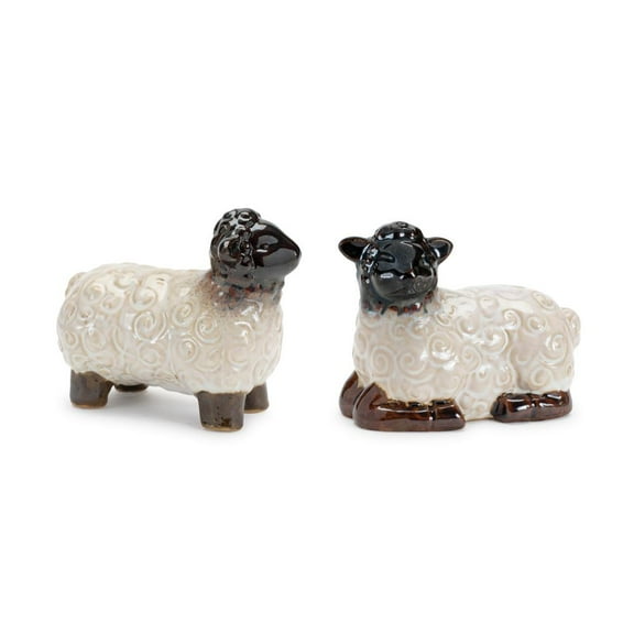 Melrose International LLC Sheep (Set of 6) 3"H, 3.25"H Resin