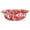 Red Swirl, variant on Enamelware Serving Basin, 4 quart