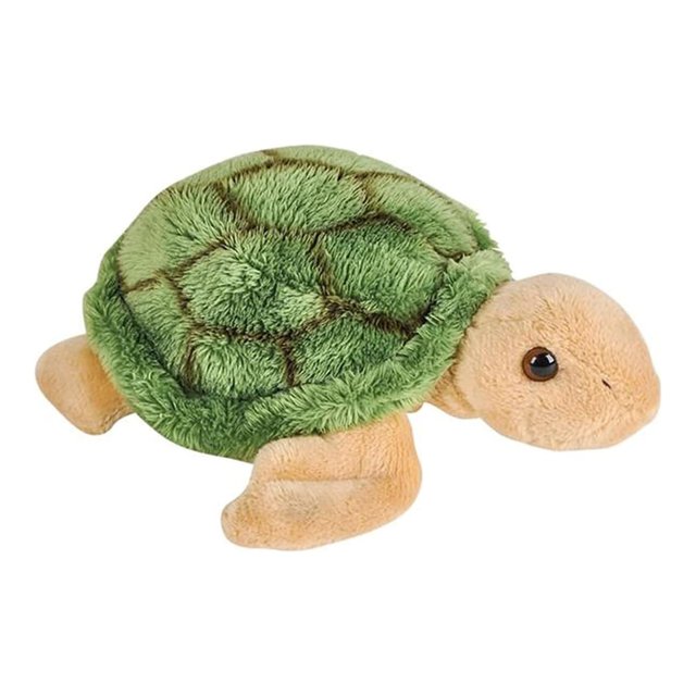 Forest & Twelfth Tortuga de peluche de 5 pulgadas, juguete de peluche suave, lindo animal de peluche para niños y niñas, animales de peluche pequeños de aspecto realista, decoración de guardería y hab