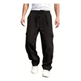 thumbnail image 1 of Pantalón Casual Holgado Con Múltiples Bolsillos Para Hombre, 1 of 8