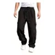 thumbnail image 1 of Pantalón Casual Holgado Con Múltiples Bolsillos Para Hombre, 1 of 8