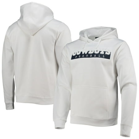Men's White Dallas Cowboys Clary Pullover Hoodie
