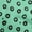 Sea Green, variant on oneOone Polyester Spandex White Fabric Polka Craft Projects Decor Fabric Printed By The Yard 56 Inch Wide-6K