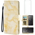 thumbnail image 1 of Compatible avec Samsung Galaxy S8 Étui et Protecteur d'Écran en Verre Trempé avec Support de Carte et Support, 1 of 5