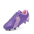 thumbnail image 1 of Tacos de Fútbol DREAM PAIRS para Niños Talla 4 Morado y Rosa, 1 of 6