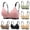 Beige, variant on ATOYSOY Womens Bras No Underwire Adjustable Straps Push Up Bra Comfort Wire Free Full Support Everyday Bra (Beige,L)