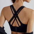 thumbnail image 6 of 1 PCS Women High Impact Sports Bras Criss Cross Back Sexy Running Bra, 6 of 8