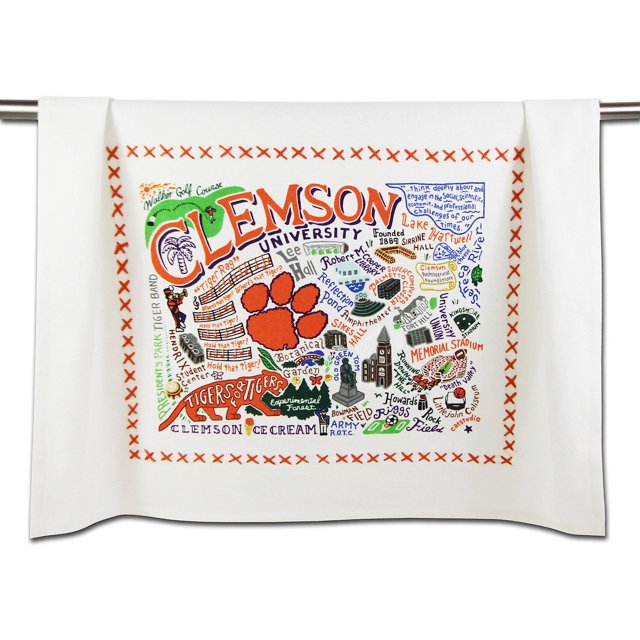 Catstudio Toalla De Mano Clemson University Tigers - Toallas De Cocina Universitarias Para Fanáticos De Clemson - Regalo De Graduación Perfecto Para Estudiantes, Padres Y Exalumnos