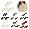 thumbnail image 2 of RUISINERY 3pieces Resins Horn Toggle Buttons Coats Sweaters Buttons Handmade Sewing Buttons for Clubbing and Cosplay, 2 of 7