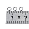 thumbnail image 2 of Split Rings, Fishing Tackle Bait Snap Split Ring, Portable Lightweight 50pcs/100pcs 7 Sizes Angling For Fishing, 2 of 2
