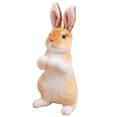 thumbnail image 2 of Realistic Rabbit Plush Animal -11.8 ''/8 '' Rabbit Plush Toy, Children's Easter Companion Toy Gift, 2 of 9