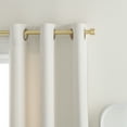 thumbnail image 5 of (2 pack) Mainstays 3/4" Gold End Cap Adjustable Single Curtain Rod Set, 30-84", 5 of 9
