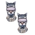 thumbnail image 1 of MesaSe 4pcs Winter Balaclava Cat Ski Mask Windproof With Ears Cute Full Face Animal Ski Face Mask for Outdoor Hiking Riding Bar Music Festivals Party Raves Halloween, 1 of 9