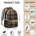 thumbnail image 6 of Stylish Geometric Shapes Texture Backpack for School & College, Laptop Bookbag with Padded Compartment, Durable Daypack Gift for University Students, 6 of 6