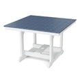 thumbnail image 2 of Wildridge Heritage 5-Piece 44"x44" Dining Set, Patriot Blue and White - Outdoor Weather Resistant Recycled Plastic Furniture for Patio, 2 of 5