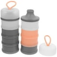 thumbnail image 3 of 2Pcs Formula Dispenser Box Leakproof and Portable for Travel Use with Lanyard Design, 3 of 9