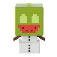 MINECRAFT 2,5 cm / 1 ACTION FIGURES MOOSHROOM , ZOMBIE IN FLAME , SLIME CUBENET