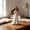 white, variant on Girl with Cardinal Bird Figurine - Resin Home Decor Sculpture for Tabletop, Shelf & Living Room Accent