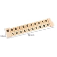 thumbnail image 1 of RYRDWP Clearance Wooden Number Combination & Decomposition Puzzle Ruler – Educational Math Toy for Kids, 1 of 6
