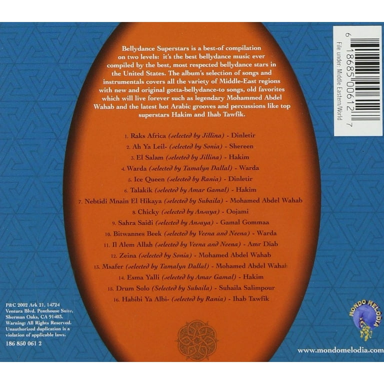 Bellydance Superstars, Vol. 1 (CD) - Walmart.com