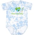 thumbnail image 3 of Inktastic Peace Love Earth Girls Baby Bodysuit, 3 of 5