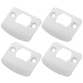 thumbnail image 4 of 4pcs D-strike Plate Door Strike Plate Deadbolt Strike Plate Stainless Latch Plate Metal Strike Plate Deadbolt Reinforcement Plate Guide Plate Stainless Strike Plate, 4 of 8