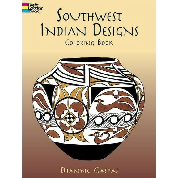 Dover Design Coloring Books: Southwest Indian Designs Coloring Book (Paperback)