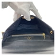 thumbnail image 3 of Pre-Owned Valentino Garavani Vintage Black Leather Shoulder Bag with Gold Hardware, Women's, 3 of 10