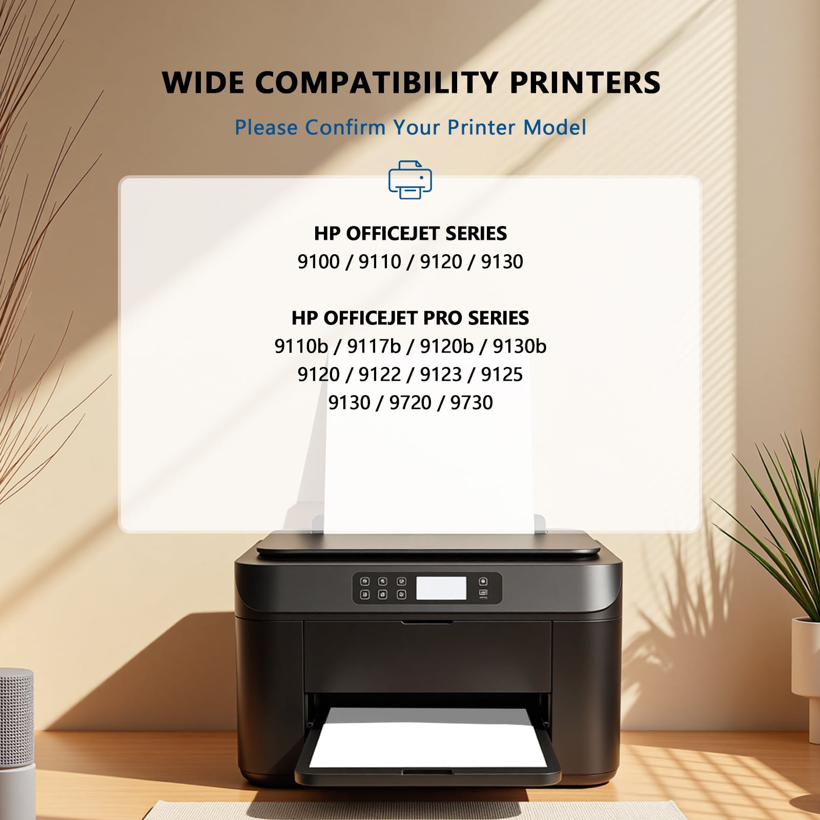 936 936e Ink Cartridges Black Ink Compatible with 936 Ink Cartridge with Chip for OfficeJet Pro 9110b 9125e 9735e Printers Ink