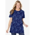 thumbnail image 5 of Woman Within Plus Size Perfect Printed Crewneck Tunic, 5 of 6