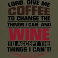 thumbnail image 3 of CafePress - Coffee And Wine Dark T Shirt - Men's Classic Graphic Cotton T-Shirt, 3 of 4