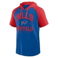 thumbnail image 2 of Men's Logo Athletic Royal Buffalo Bills Prime Hoodie T-Shirt, 2 of 3