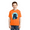 Orange, variant on Creepy Winter Beach Night Owl Animal Lover Boys Graphic Youth T-Shirt