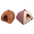 thumbnail image 1 of Cama nido,Casa de cama grande para mascotas suave con suministros de calentador de almohadillas,Casa cálida de invierno Cómodo nido antideslizante,Caseta para gatos de interior EstiloK Yuyangstore Cama nido, 1 of 8