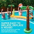 thumbnail image 4 of Palmeras inflables Playbees, paquete de 2 unidades, diseño Luau Beach Decor, 4 of 8