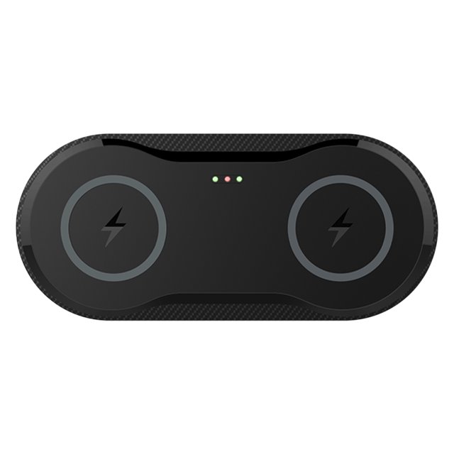 Double Wireless Charger Dual Fast Charging Dock Station for iPhone