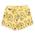 thumbnail image 5 of Disney Toddler Boys French Terry Sweatshirt and Bike Shorts Set, 2-pcs, 2T, Yellow, 5 of 5