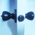 thumbnail image 4 of mobile home door knob lock/privacy model interior door knobs keyless for bedroom and bathroom/Oil rubbed bronze finish. Door thickness: 28mm-45mm(1-1/8" to 1-3/4" ), 4 of 5