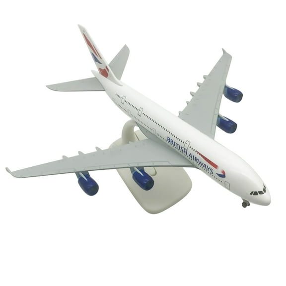 1:400 Alloy British Airways A380 Plane Model for Aviation Collectors, High Simulation Toy