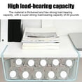 thumbnail image 4 of Under Shelf Storage Basket, Wrought Iron Hanging Organizer with Large Capacity and Tool Free Slide On Design, Space Saving Cabinet Shelf Rack for Kitchen Pantry Bathroom Bedroom, 4 of 9