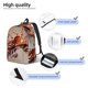 thumbnail image 3 of Easygdp Coffee Beans Chocolate Splash Mochila de Lona Resistente para Laptop, Compatible con Laptops de 15 a 17 pulgadas, Ideal para Escuela, Trabajo y Viajes-Small, 3 of 5