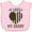 AD-Pink, variant on Inktastic Dispatcher Daddy Gold Line Emergency Boys or Girls Baby Bib
