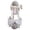 j-Silver61, variant on LIIPEE Girls Sandals Casual Shiny Sequins Pearl Bow Hollow Out Ankle Strap Fashion Sandals Kids Flat Bottom Performance Princess Shoes Cute Comfortable Breathable Soft Footwear,Silver,9-9.5 Years