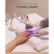 thumbnail image 4 of Lámpara de uñas MelodySusie, inalámbrica, recargable, LED y UV, 2 modos, 4 of 8