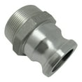 thumbnail image 4 of Gloxco Aluminum Type FR Cam and Groove Reducer, 1-1/2" Male Camlock Adapter x 2" Male NPT (CAM-1520-FR-AL), 4 of 4