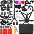 thumbnail image 1 of Paquete de accesorios Husiway para DJI Osmo Action 5 Pro/4/3 con funda, 1 of 7