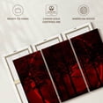thumbnail image 6 of Elephant Stock Dark Haunted Forest Wall Art - Horizontal Multi Panel Canvas - Living Room Wall Decor - Fantasy And Sci-fi Multi Panel - Black And Red Decor - 38" x 24", 6 of 8