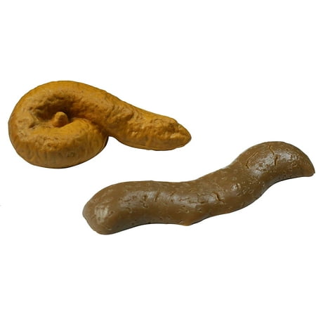 2 Pack of Novelty Fake Poop Toys, Floats on Water, Perfect Gag Gift ...