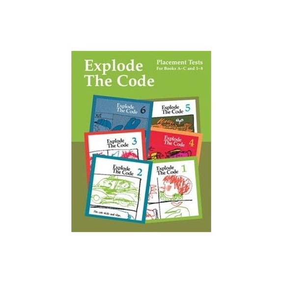 Pre-Owned Title: Explode the Code Placement Tests for Books AC and Paperback