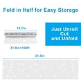 thumbnail image 2 of Rollo de celofán con forma de copo de nieve JOYIT de 80 cm x 30,5 m, 3 mil, 2 of 8